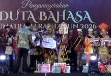 Muhammad Berlian dan Alifya Aini Dinobatkan Sebagai Duta Bahasa Sumbar 2026