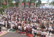 Pemprov Sumbar Pusatkan Salat Iduladha di Kantor Gubernur