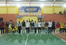 Bupati Khairunas Resmikan Gelanggang Olahraga Pinti Kayu di Pakan Rabaa Timur
