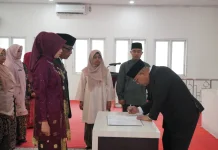 Pelantikan ASN, Wali Kota Padang Panjang Ingatkan Integritas