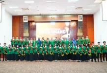 Sebanyak 35 Mahasiswa Resmi Jadi Duta Unand Tahun 2026