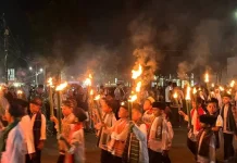 Amankan Pawai Obor Malam Takbiran, Polres Agam Terjunkan Puluhan Personel