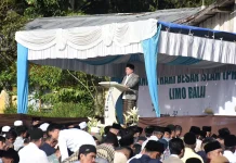 Bupati Agam Benni Warlis Jadi Khatib Iduladha 1447 H di Lapangan Balai Limo