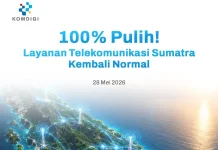 Layanan Telekomunikasi Sumatera Pulih 100 Persen usai Blackout PLN