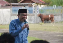 Bantuan Sapi Kurban Presiden Diterima Warga Terdampak Bencana di Padang