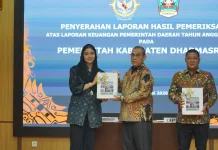Dharmasraya Raih Opini WTP Murni atas LKPD 2025