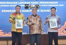 Sijunjung Pertahankan Opini WTP Kesepuluh Kali Berturut-Turut