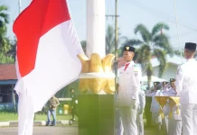 Wabup Dharmasraya Pimpin Upacara Hari Lahir Pancasila dan Kebangkitan Nasional