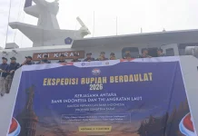 BI dan TNI AL Berlayar ke Mentawai Jaga Kedaulatan Rupiah di Wilayah 3T