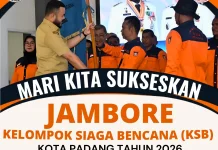 BPBD Padang Gelar Jambore KSB 2026 Tingkatkan Kapasitas Relawan