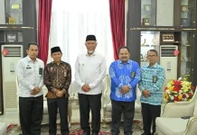Ketua PTA Padang Pamit kepada Gubernur Mahyeldi jelang Bertugas di Palembang