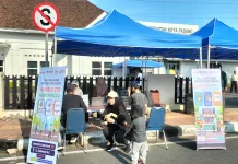 Layanan Perizinan Usaha Hadir Kembali di Car Free Day Padang