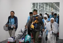 Sebanyak 386 Jemaah Haji Bengkulu Kloter PDG 4 Tiba di Tanah Air, 2 Jemaah Wafat