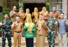 Perkuat Ketahanan Pangan, Forikan Agam Gandeng Yonif TP 897 Singgalang