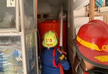 Depot Air Terbakar, Seorang Lansia Alami Luka-Luka di Alai Parak Kopi Padang