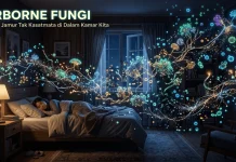 Airborne Fungi, "Hutan" Jamur Tak Kasatmata di dalam Kamar Kita