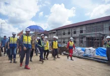 Progres Pembangunan Sekolah Rakyat Dharmasraya Capai 74 Persen