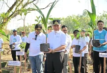 Hari Lingkungan Hidup, Mahyeldi Pimpin Penanaman 1.000 Pohon di Padang