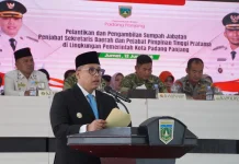 Pelantikan Pimpinan Tinggi Pratama, Padang Panjang Perkuat Jajaran Birokrasi