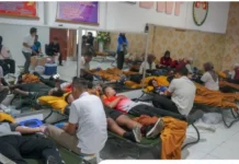 RSUP M. Djamil Gelar Donor Darah di CFD Padang