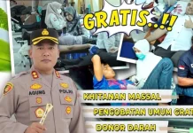 Hari Bhayangkara ke-80, Polres Pasbar Sediakan Layanan Kesehatan Gratis
