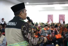 Sebanyak 393 Jemaah Umrah Perdana Berangkat dari Padang ke Madinah