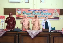 Pimpin Pertemuan Bulanan, Ketua DWP Pasbar Minta Anggota Tingkatkan Kedisiplinan