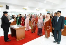 Pelantikan Pejabat Administrator di Tanah Datar, Tekankan Inovasi dan Pelayanan