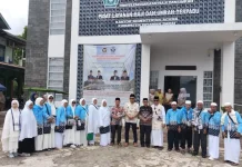 Jemaah Haji Pasbar Kloter 14 Kembali Tanah Air