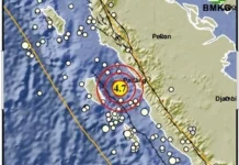 Gempa M 4,7 Guncang Padang dan Pariaman, Pusat Gempa Dekat Sumber Gempa Padang 2009
