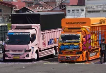 Ratusan Modifikator Ramaikan Kontes Truk dan Bus di Padang Panjang