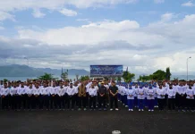 Pemko Pariaman dan Koderal II Padang Gelar Olahraga Bersama