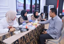 Sekda Agam Apresiasi Donor Darah Hari Bhayangkara