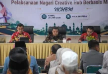 Bupati Agam Dorong Sinergi Perkuat Nagari Creative Hub