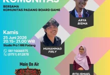 Keseruan Game Flesh and Blood Ramaikan Obrolan Malam Pro 1 RRI Padang