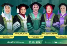 Unand Kembali Kukuhkan 7 Guru Besar Baru Perkuat Riset dan Inovasi