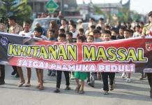 Wawako Solok Apresiasi Khitanan Massal Satgas Pramuka Peduli