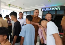 Wawako Pariaman Lepas Empat Belas Atlet Voli U-19 Kejurprov