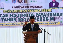 Pemko Payakumbuh Harap Jemaah HajiJadi Teladan di tengah Masyarakat