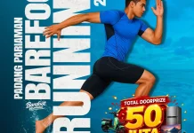 Padang Pariaman Gelar Barefoot Running Pertama di Pulau Sumatera