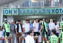 Pemko Solok Komitmen Kembangkan Stadion Marah Adin