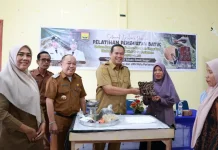 Gelar Pelatihan Batik Cap, Pemko Pariaman Dongkrak Kesejahteraan Masyarakat