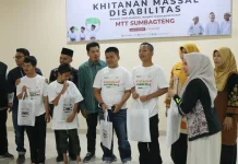 Khitan Massal Disabilitas Perluas Akses Layanan Kesehatan Inklusif di Padang