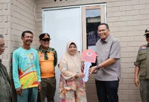 Emridona Tempati Huntap Mandiri Pertama Pascabencana di Pariaman