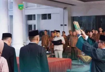 Hendri Arnis Lantik 38 Pejabat Administrator & Pengawas