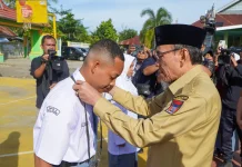 Wawako Padang Tekankan Penguatan Karakter saat Buka MATAMUDA MAN 3 Padang