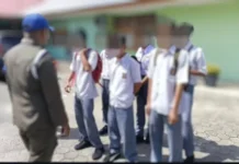 Pelajar Diamankan saat Cabut MPLS di Padang