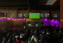 Pasar Pusat Padang Panjang Membeludak, Warga Antusias Nobar Semifinal Piala Dunia