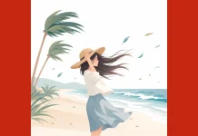 Angin di Pantai yang Terasa Lebih Kencang