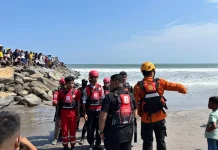 Remaja 14 Tahun Diduga Terseret Ombak di Pantai Muaro Putuih Agam